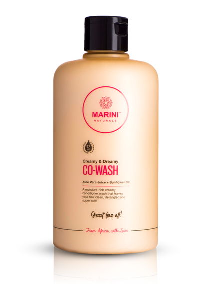 MARINI NATURALS “CREAMY & DREAMY” CO-WASH Cleansers